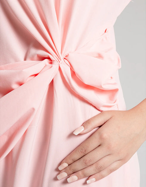 MIDI DRAPERY DRESS